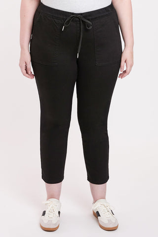 Pants Women's Plus High Rise Pull On Straight Jogger