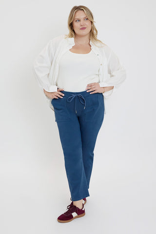 Pants Women's Plus High Rise Pull On Straight Jogger