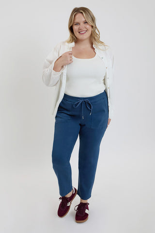 Pants Women's Plus High Rise Pull On Straight Jogger