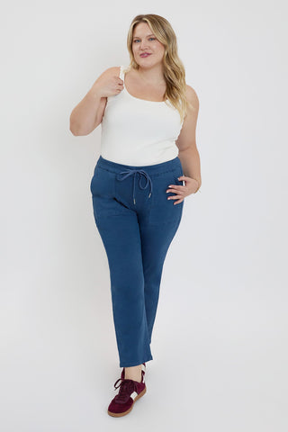 Pants Women's Plus High Rise Pull On Straight Jogger