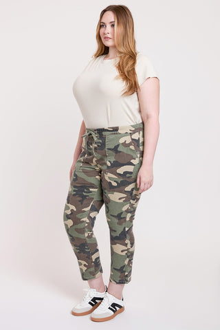 Pants Women's Plus High Rise Pull On Straight Jogger