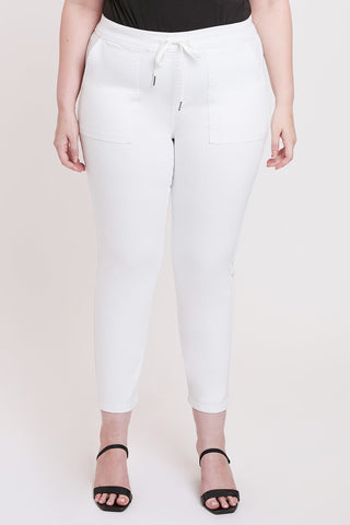 Pants Women's Plus High Rise Pull On Straight Jogger