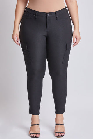 Pants Women's Plus Hyperstretch Skinny Cargo Pants