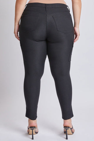 Pants Women's Plus Hyperstretch Skinny Cargo Pants