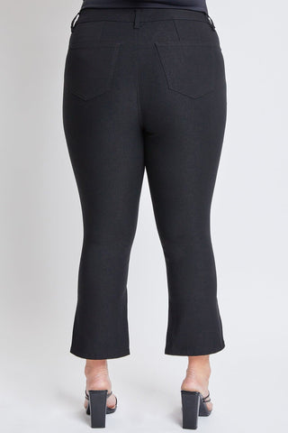 Women's Plus Hyperstretch Cropped Kick Flare Pants