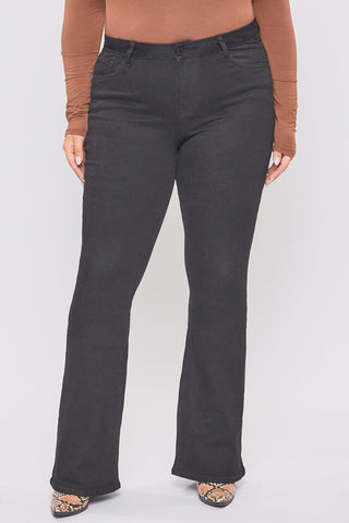 Pants Women's Plus Size Basic Flare Jeans