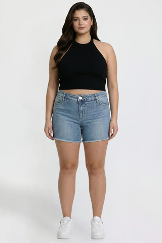 Women's Plus Luxe Short with Raw Hem