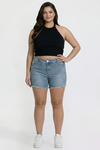 Women's Plus Luxe Short with Raw Hem