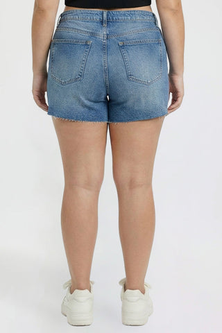 Women's Plus Luxe Short with Raw Hem
