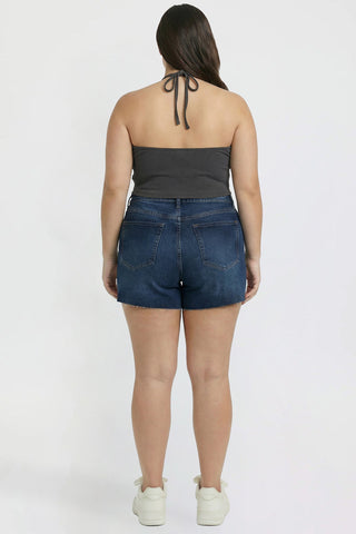 Women's Plus Luxe Short with Raw Hem