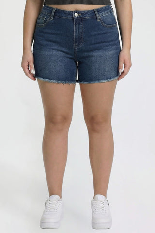 Women's Plus Luxe Short with Raw Hem