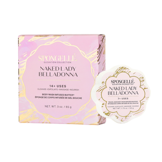 Body Wash Infused Buffer Naked Lady Belladonna Body & Travel Buffer Set