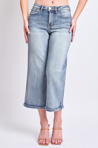 Pants Women's Luxe High Rise Cropped Wide Leg