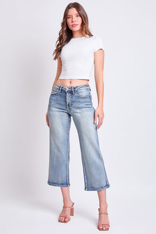 Pants Women's Luxe High Rise Cropped Wide Leg