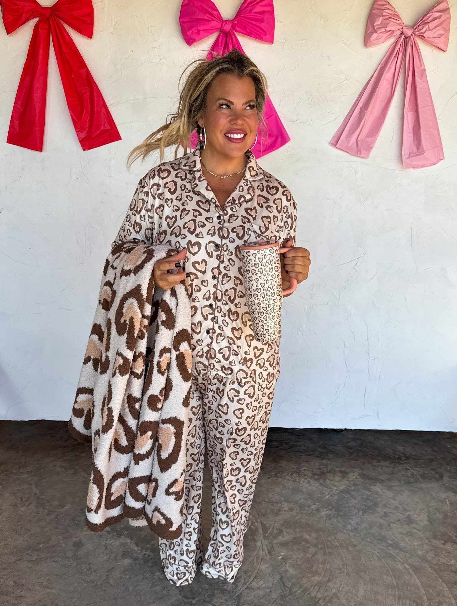 Valentine Luxe PJ’s, Tumblers &amp; Blankets PREORDER
