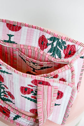 POL Mini Quilted Tote Bag