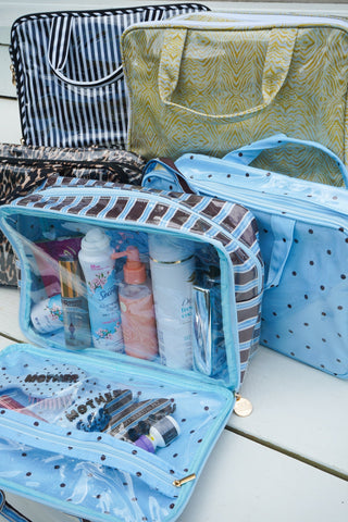 Clear Coat Toiletry Case