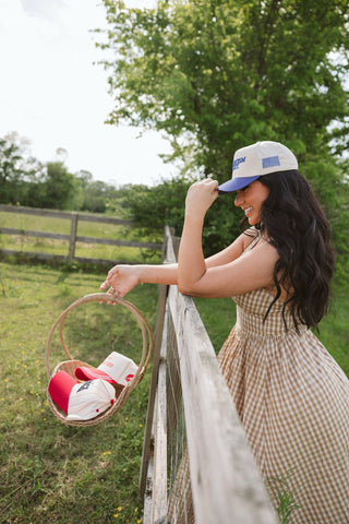 Hat Patriotism is Sexy. - Royal Blue Vintage Hat