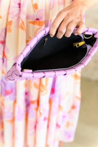 Accessories Forever Falling Handbag in Lilac