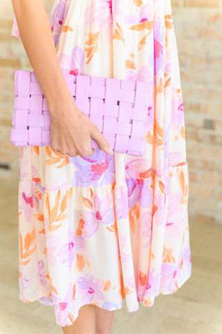 Accessories Forever Falling Handbag in Lilac
