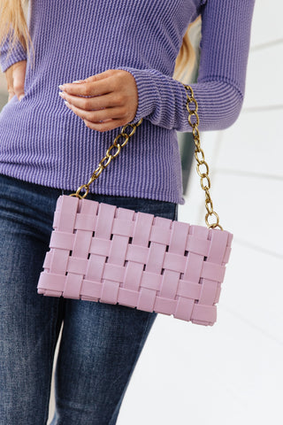 Accessories Forever Falling Handbag in Lilac