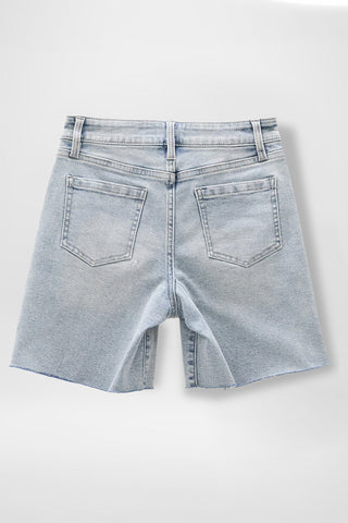 Girls Raw Hem Jort