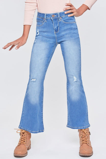 Girls Essential Flare Jeans