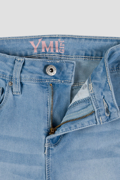 Girls Taylor Dream Relaxed Fit Cuffed Jeans