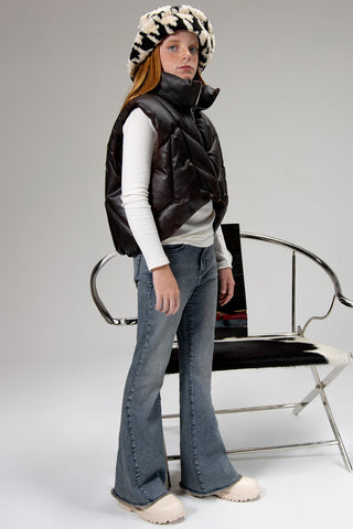 Girls Super Flare Jeans
