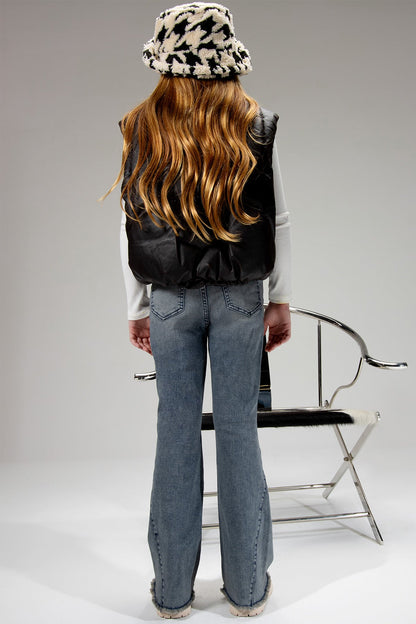 Girls Super Flare Jeans