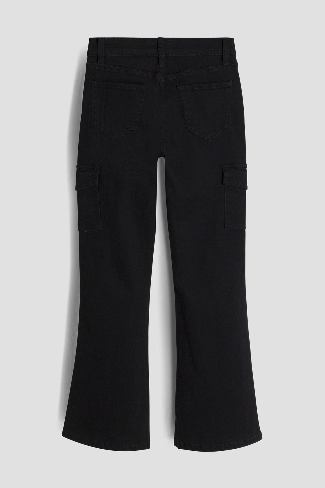 Girls Cargo Flare Pants