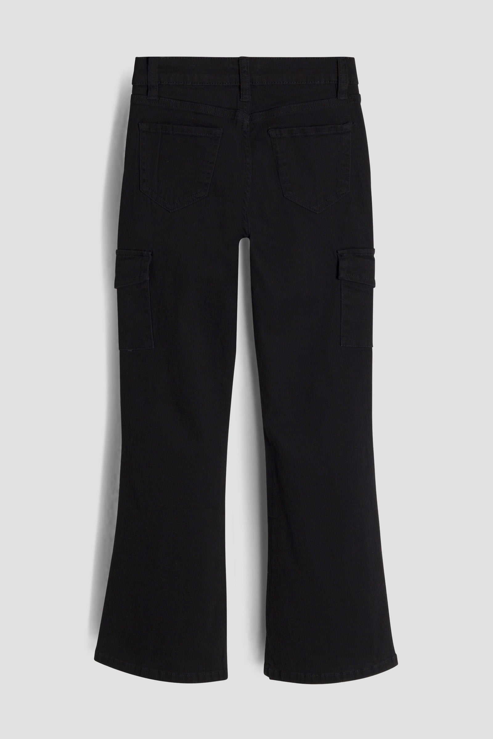 Girls Cargo Flare Pants