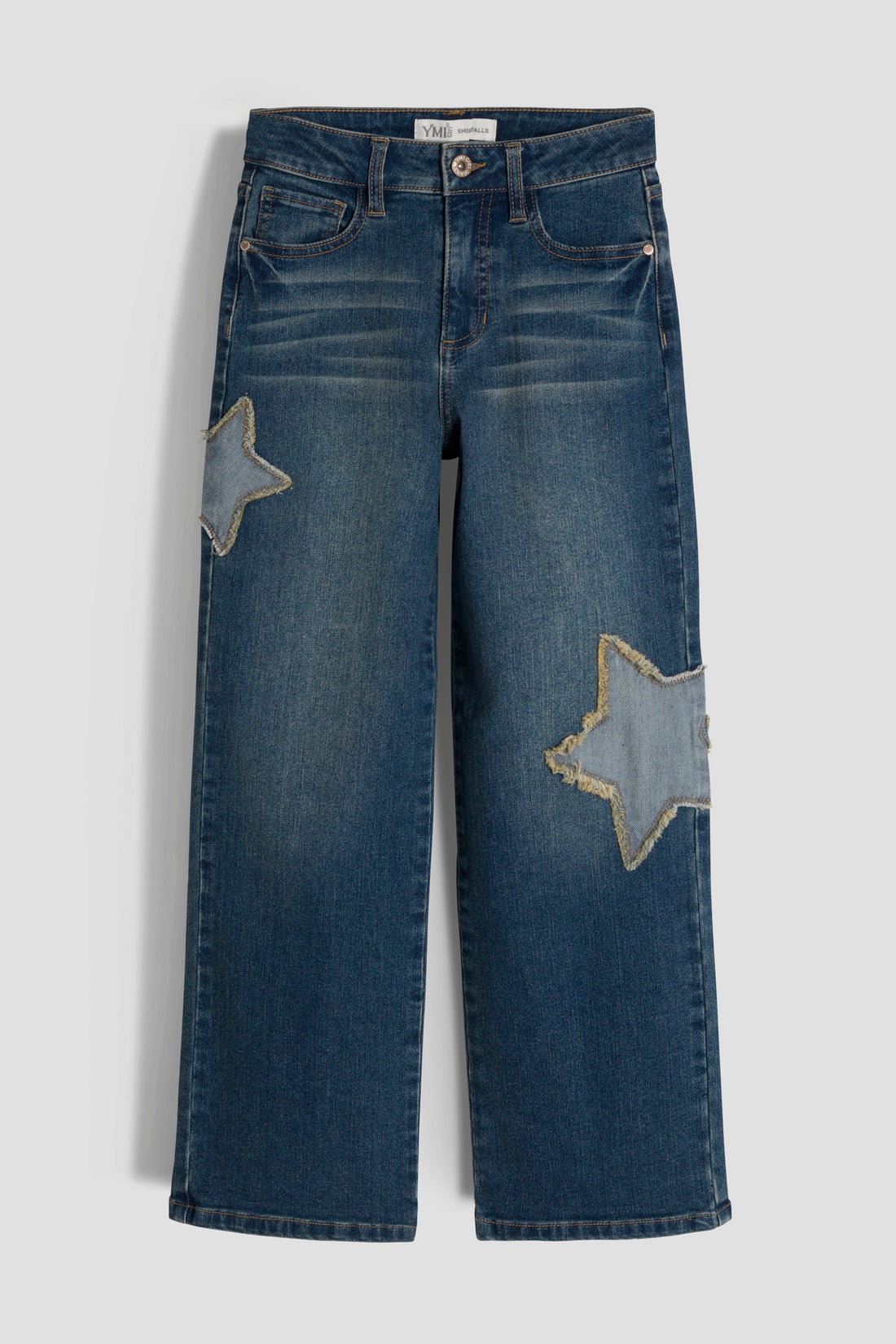 Girls StarGirl Wide Leg Jeans