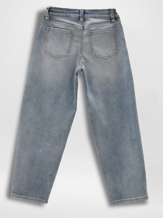 Girls Barrel Jeans