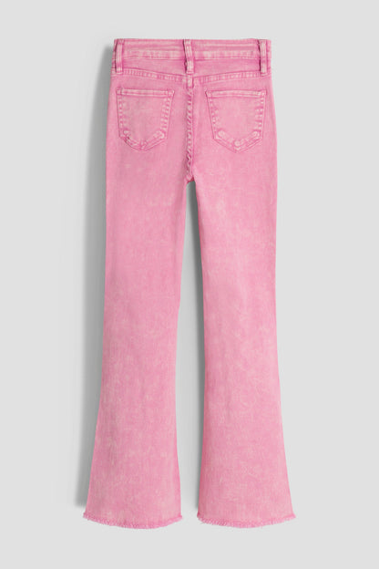 Girls Tinted Flare Jeans