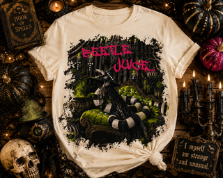Beetle Juice Cream Graphic Tee 2098