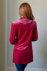 Verity Velvet Blazer - Pirates and Pearls Boutique