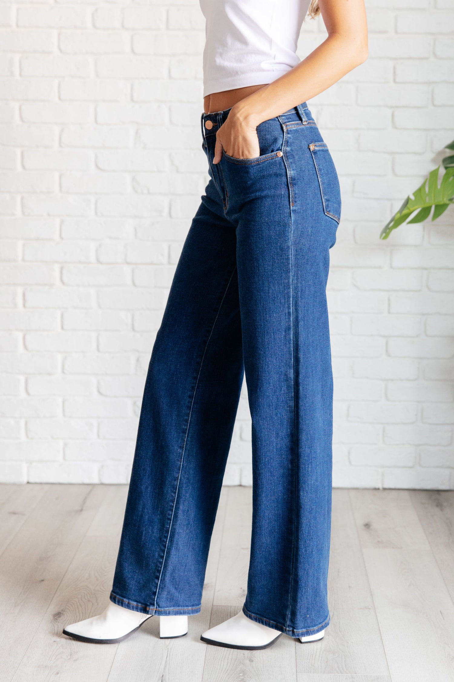 Denim Hazel High Rise Vintage Wide Leg Jeans