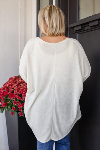 Layers How's It Going Open Front Cardigan