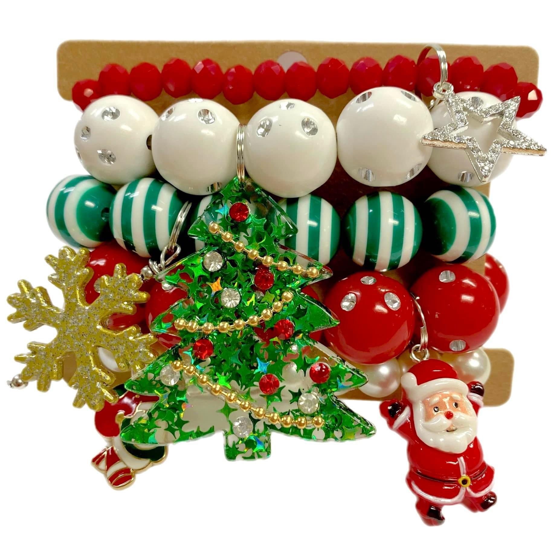 Christmas Bracelet Stacks