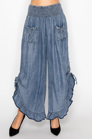 Comfy Chic Side Tie Pants