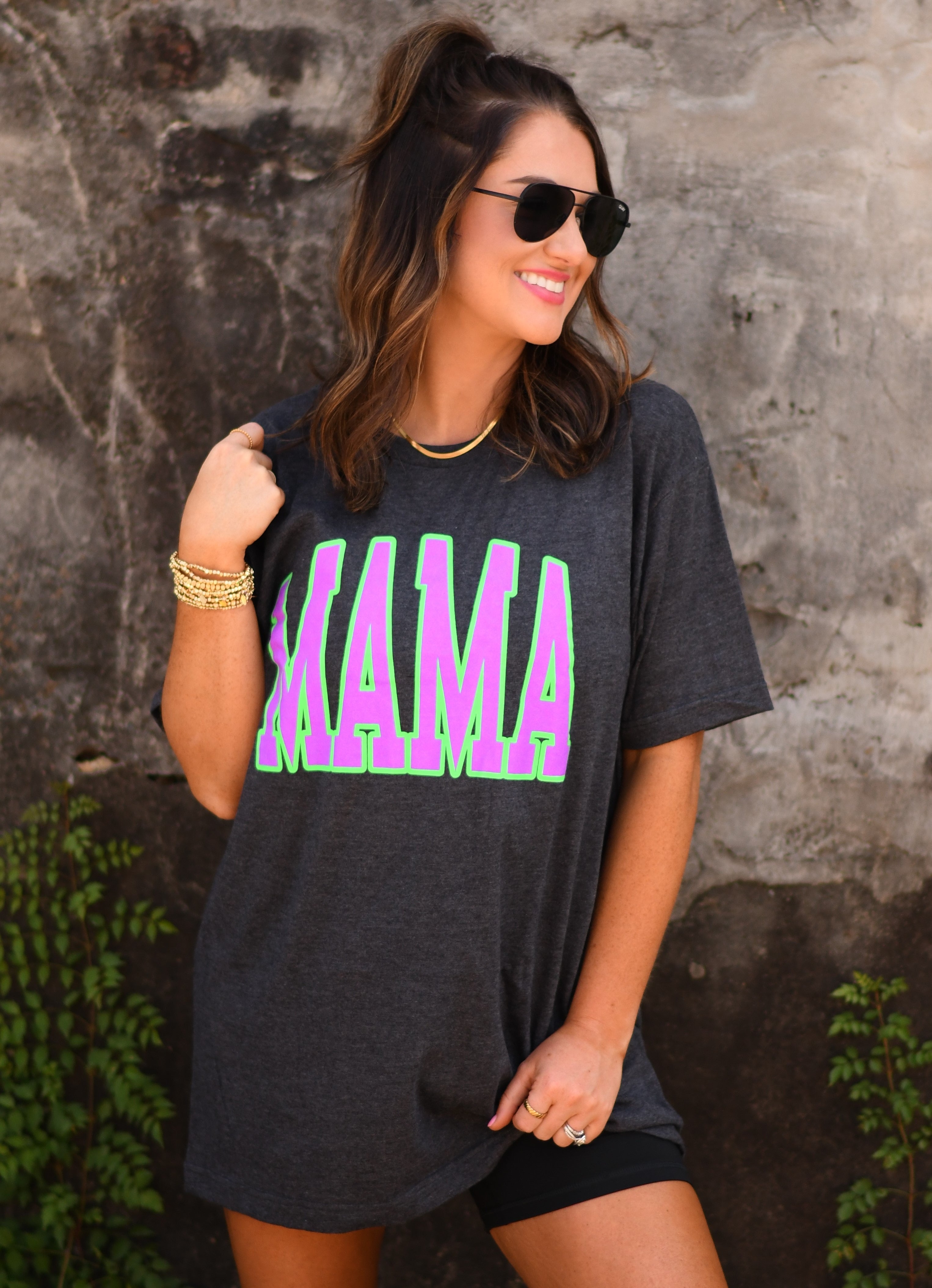 Neon MAMA Tee