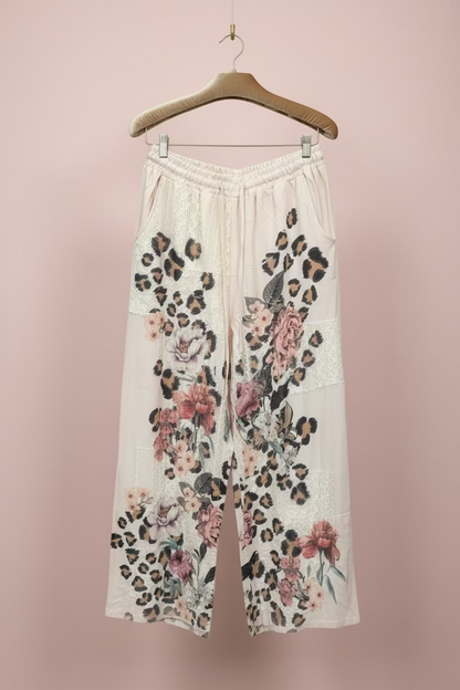 Petals and Prowl Lace Pants
