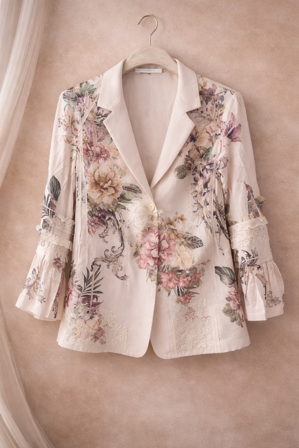 Garden Party Elegance Blazer