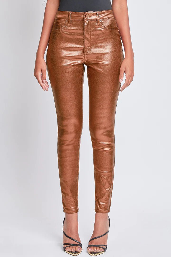 pants All that Glitters Metallic Skinny&