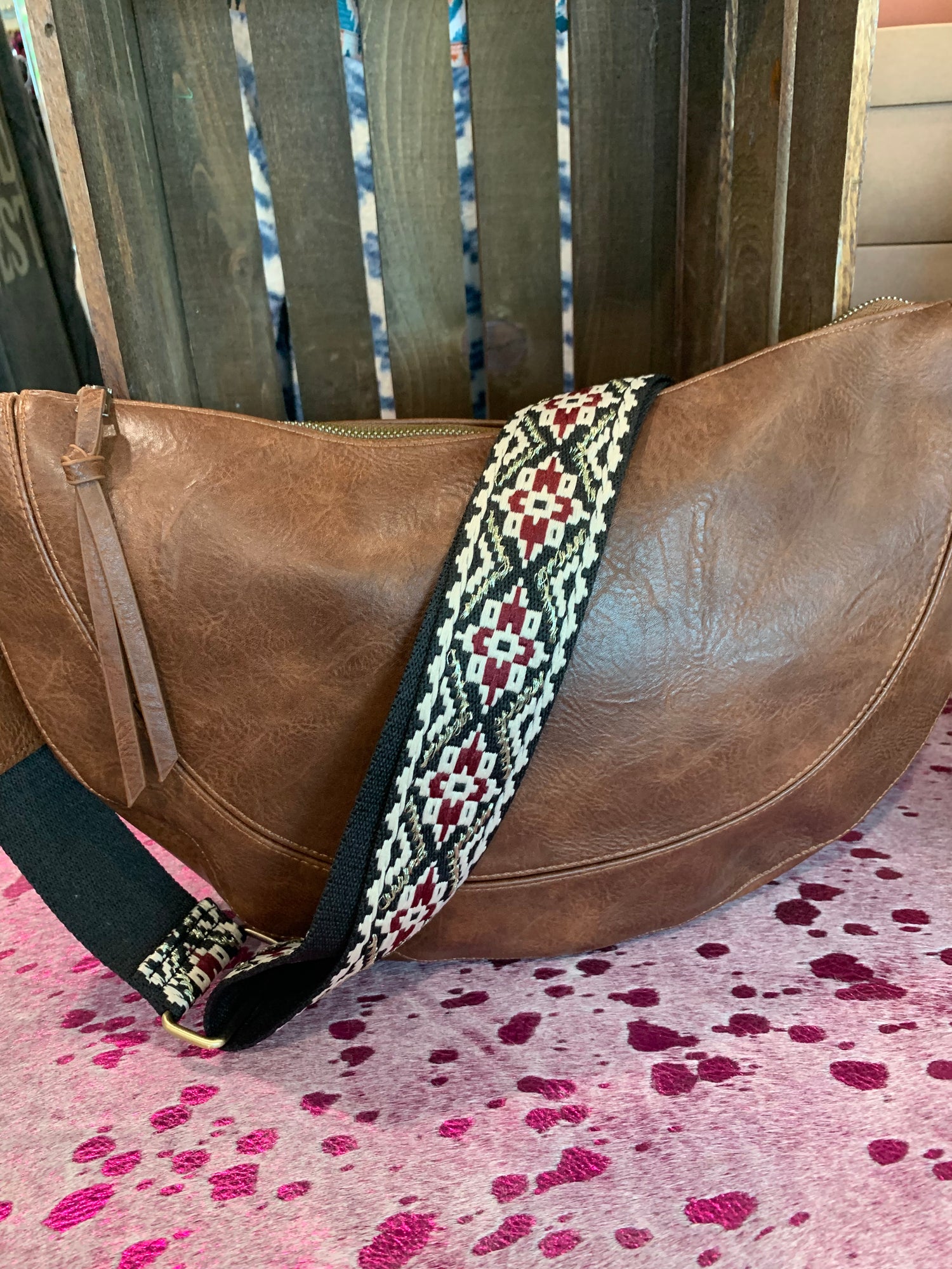 Hobo Crescent Shoulder Bag