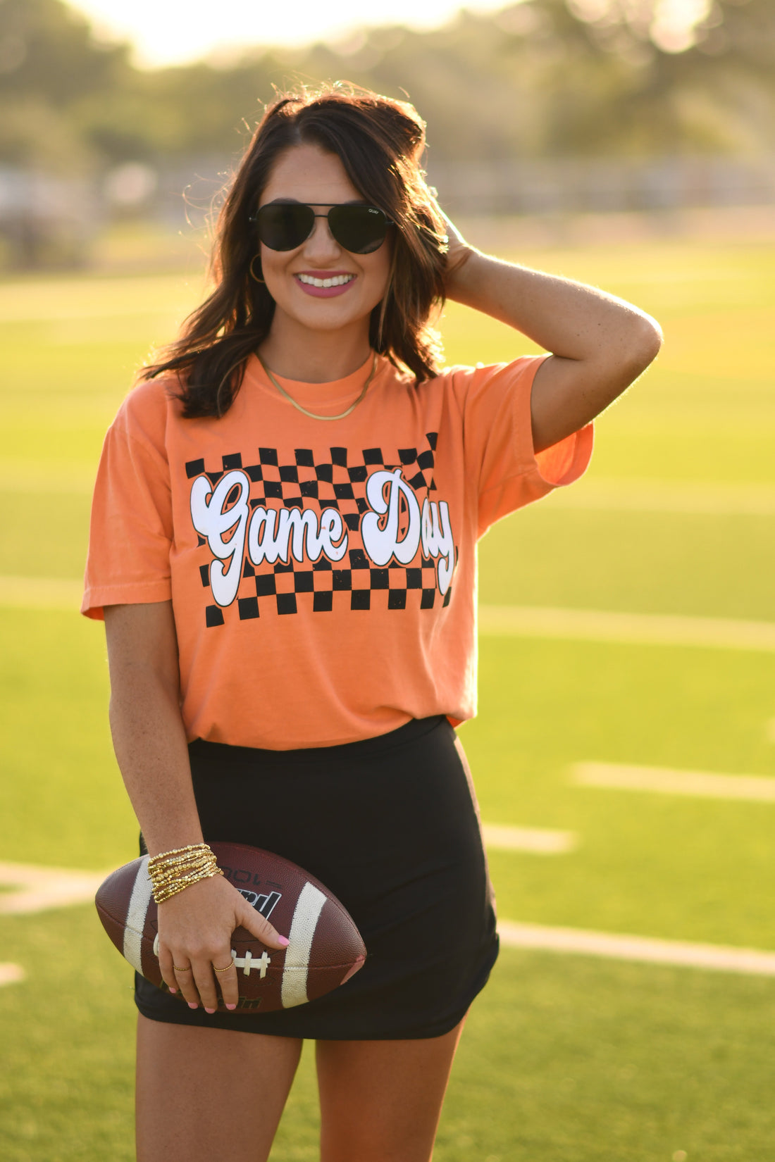 Orange Game Day Puff Tee