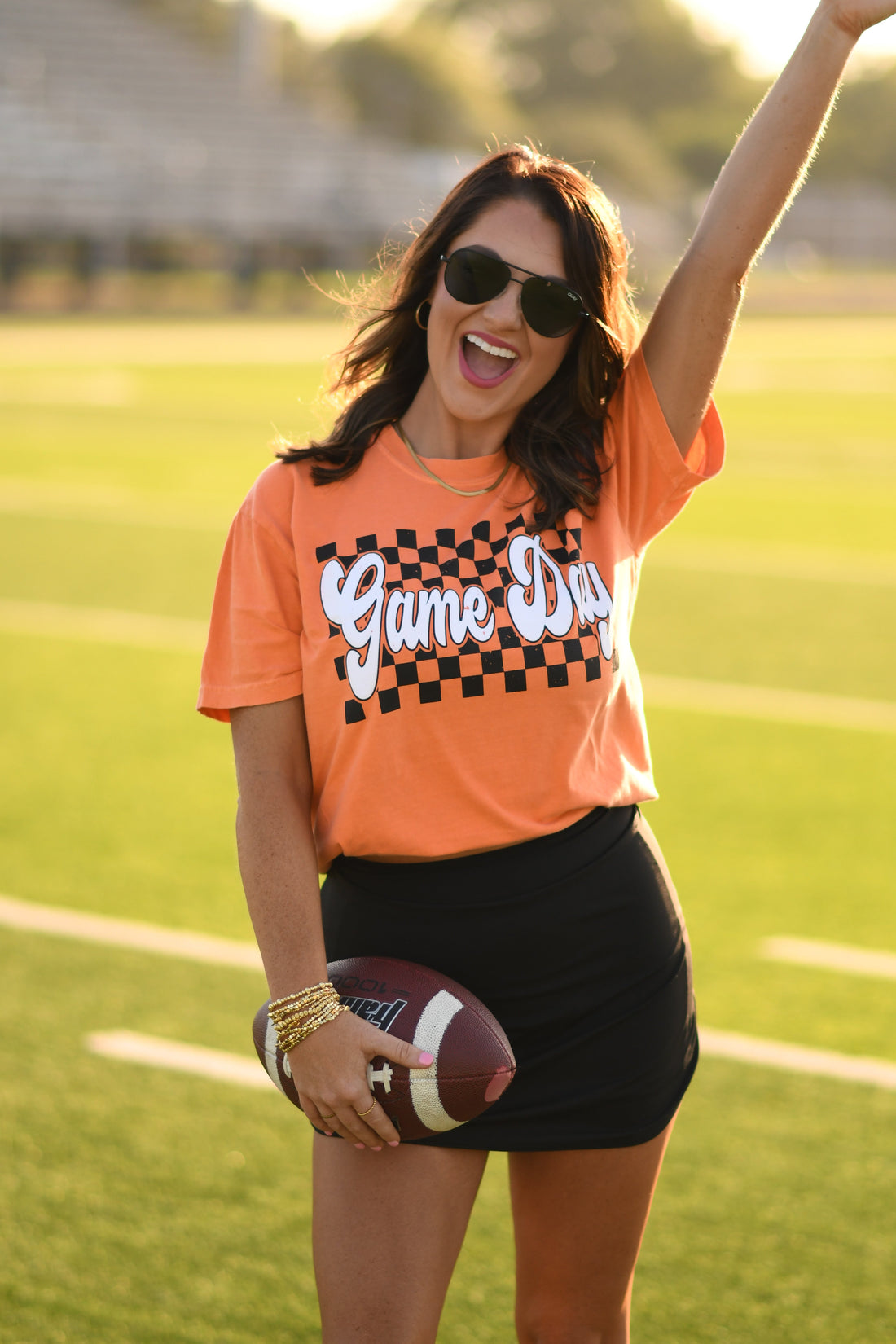 Orange Game Day Puff Tee