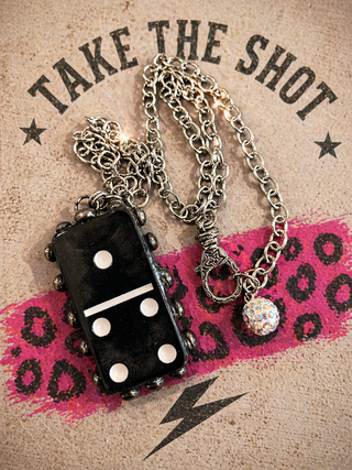 Domino Down Necklace