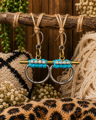 Snafflebit Earrings by Sandra Ling Designs